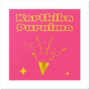 Indian Festivals - Karthika Purnima Posters and Art